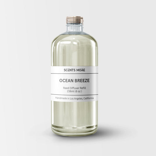 8oz Ocean Breeze Reed Diffuser Refill - Scents More