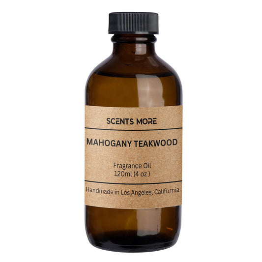 Mahogany Teakwood Fragrance Oil for Soap & Candle Making - Scents More
